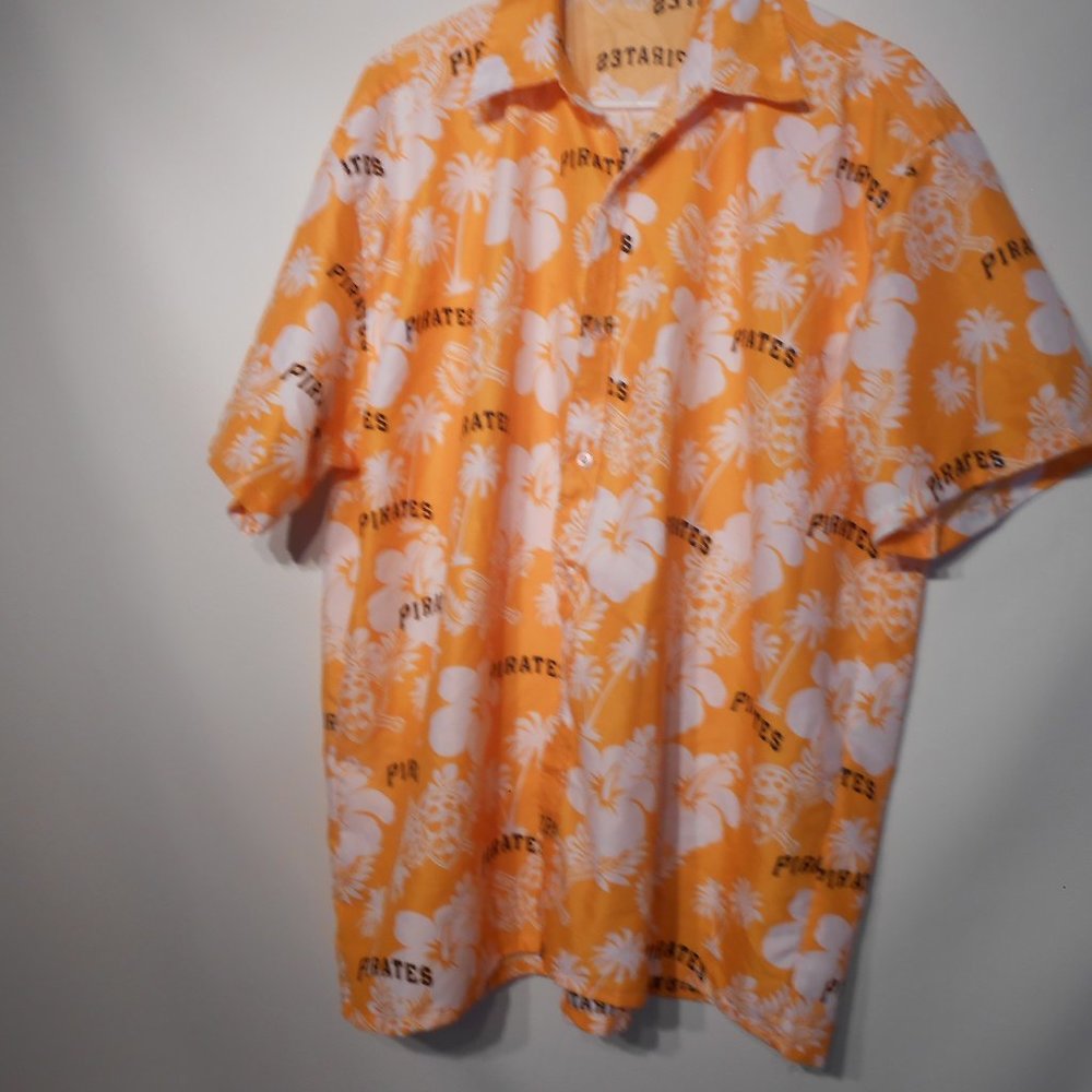 pirates button down shirt AXL